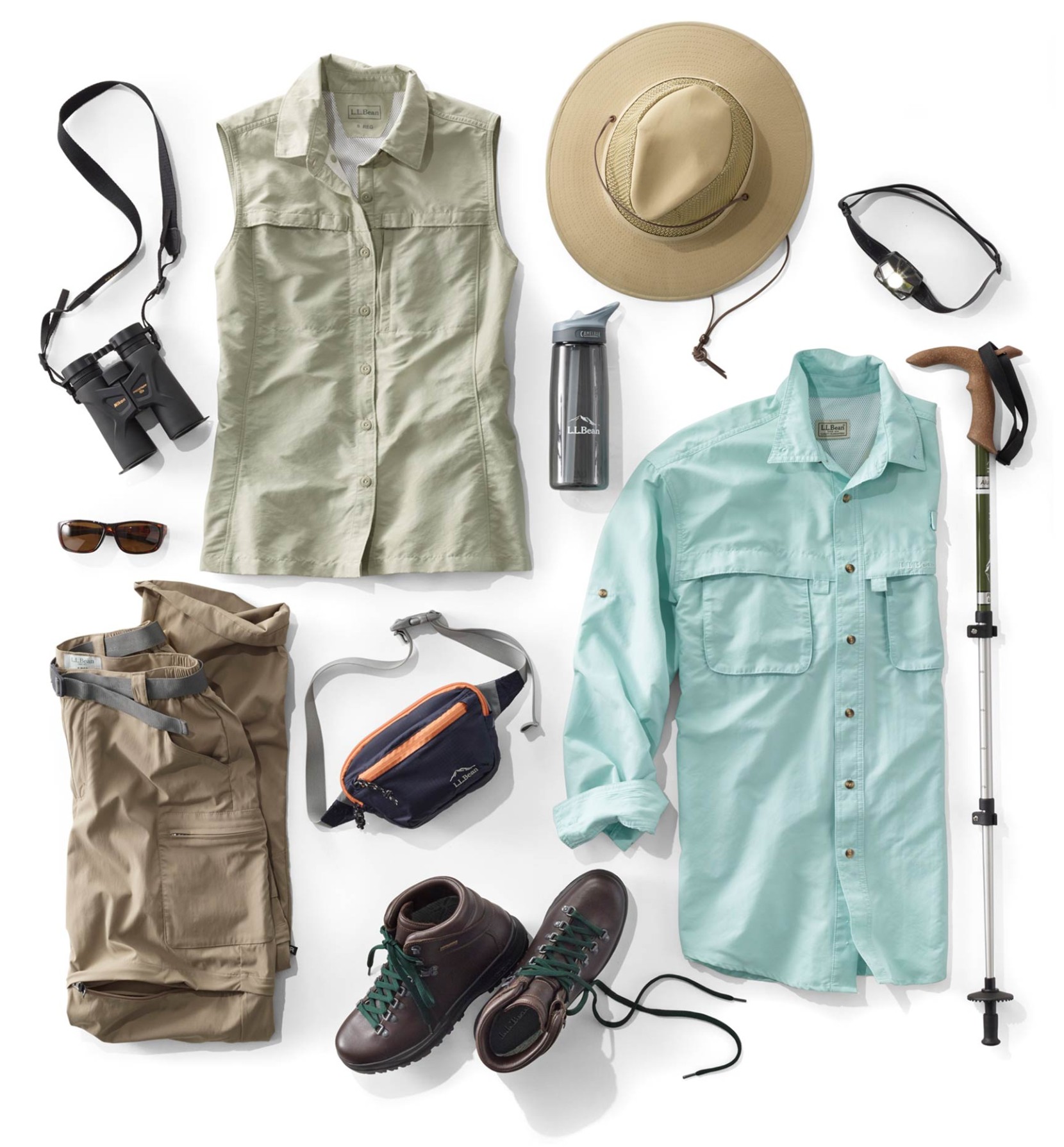 Image of assorted birding gear