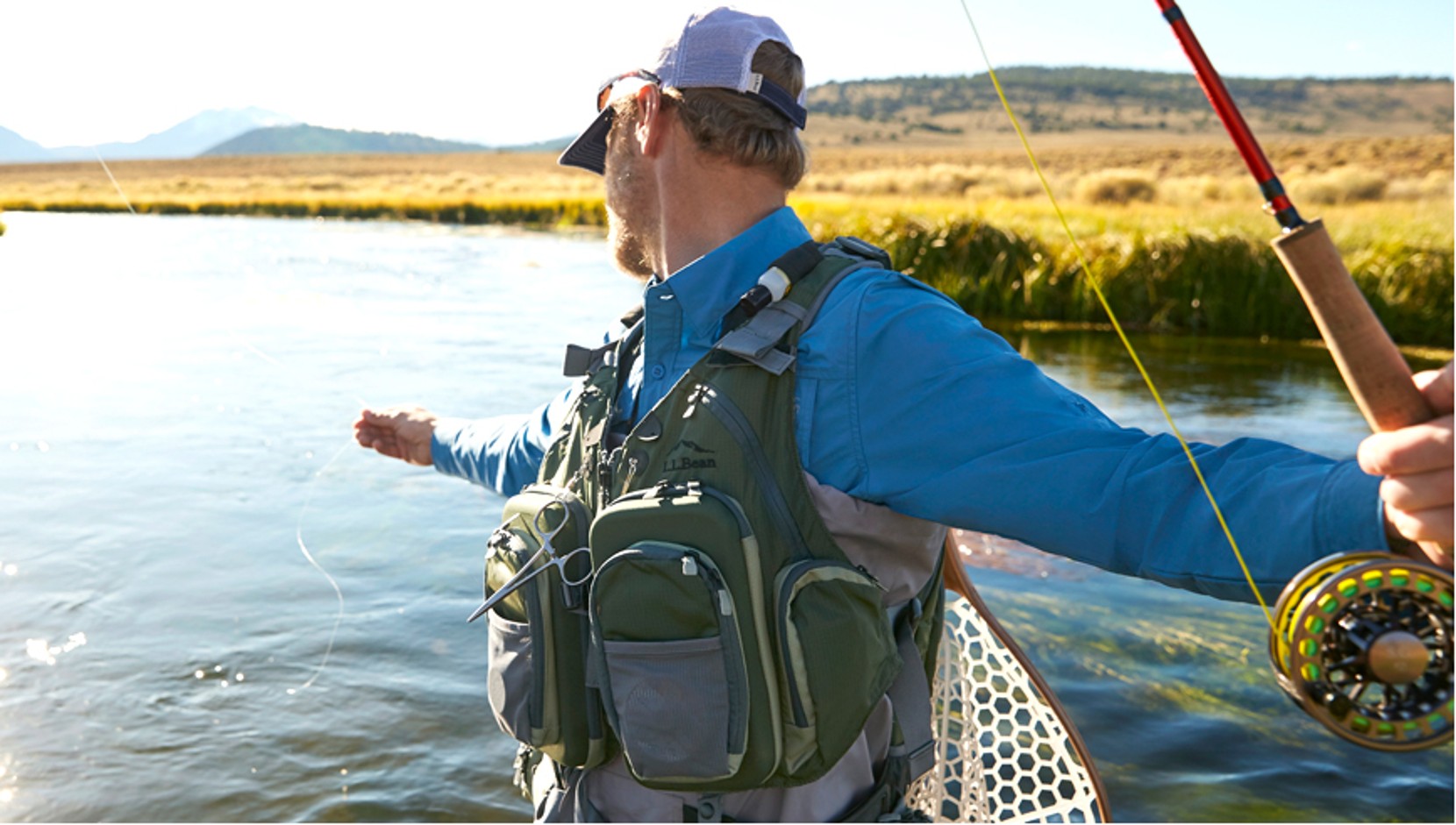 Rapid River Vest Pack. We've packed 23 new features into our best selling fly-fishing vest. 