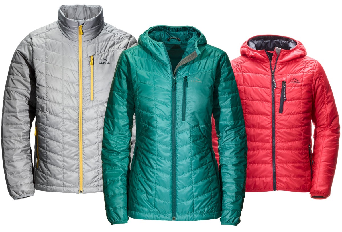 Three L.L.Bean Packaway Jackets