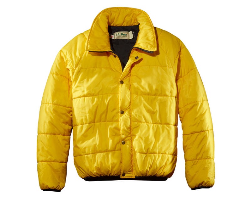 Yellow L.L.Bean Mountainlight Jacket