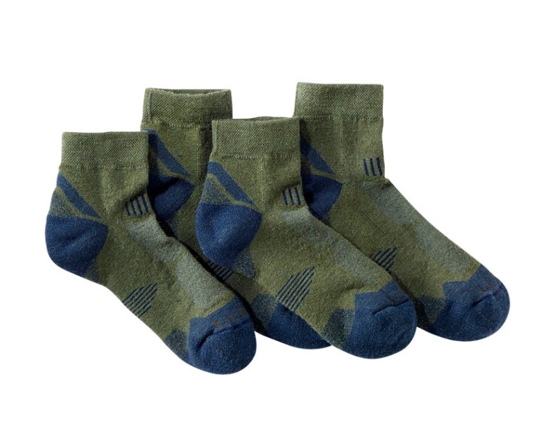 Two pairs of L.L.Bean PrimaLoft All-Sport Socks.