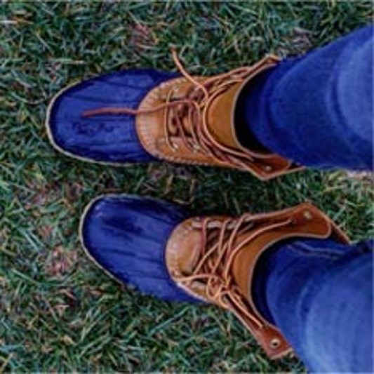 L.L.Bean Boots on the grass