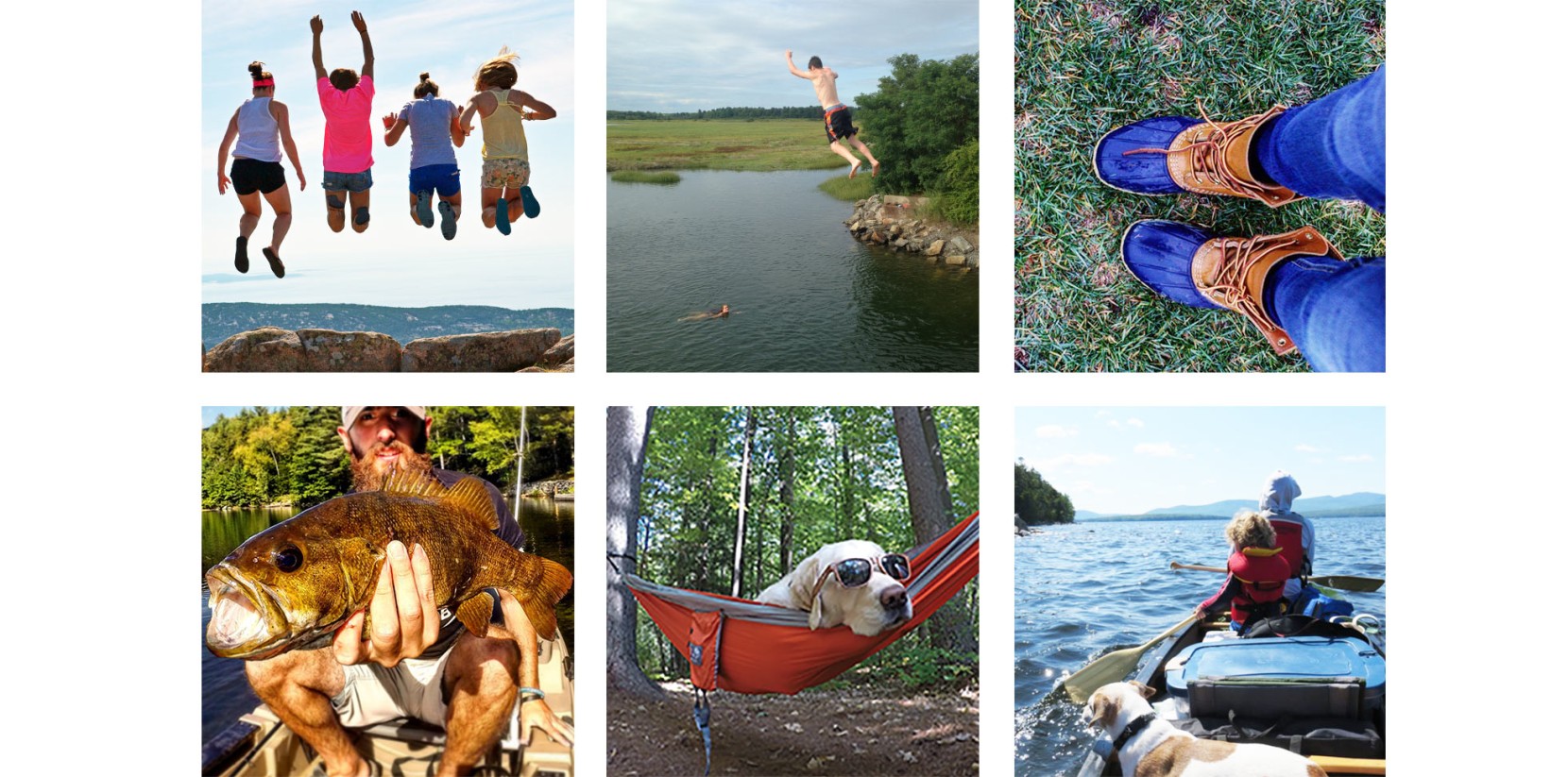 Fun photos from the @llbean Instagram feed.