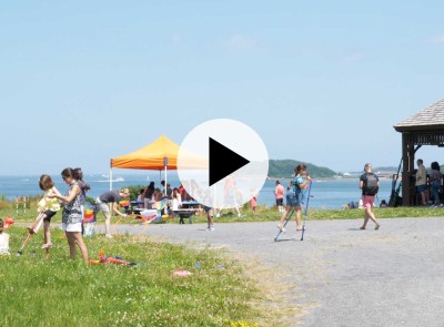 Boston Harbor Islands: People enjoying the outdoors.