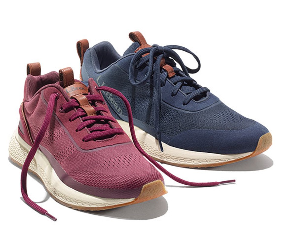 Stonecoast Sneakers Lightweight, generously cushioned and built with lots of ventilation. 