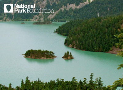 Photo of a water view from a hiking location.