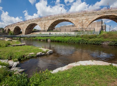 Stone Arch Bridge, Mississippi National River and Recreation Area, Minneapolis, MN