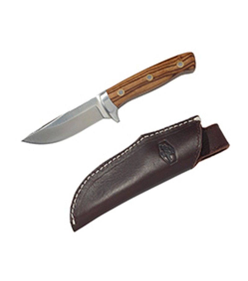 Allagash Fixed Blade Hunding Knife and sheath.