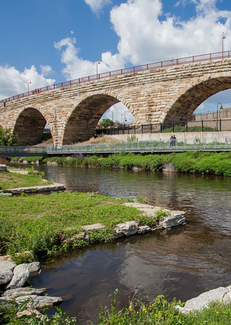 Stone Arch Bridge, Mississippi National River and Recreation Area, Minneapolis, MN
