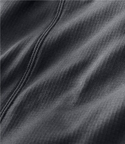 A close-up of synthetic base layer fabric.