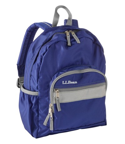 A blue Junior Backpack.