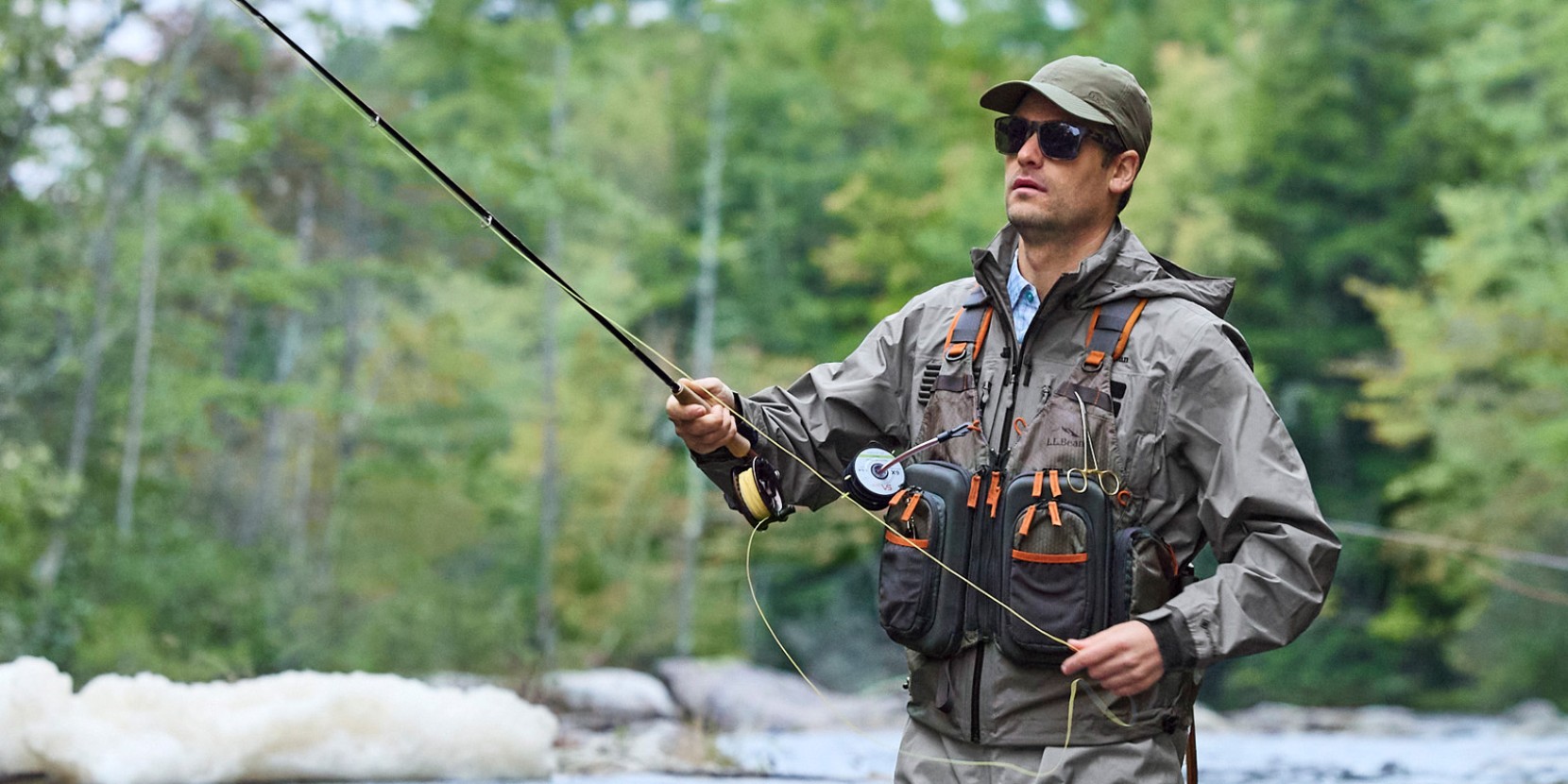 The Mountain Fishing T-Shirt Brown Short Sleeve Cotton Fly Fishing