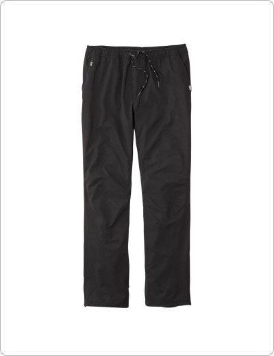 Men's L.L.Bean Multisport Pants, Classic Black.