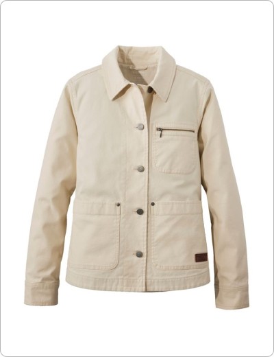 Women's Bean's Chore Jacket, Marsh Brown