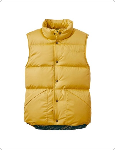 Trail Model Down Vest, Field Gold.