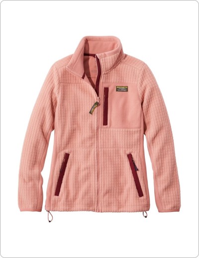 A Women's Mountain Classic Windproof Fleece Jacket.