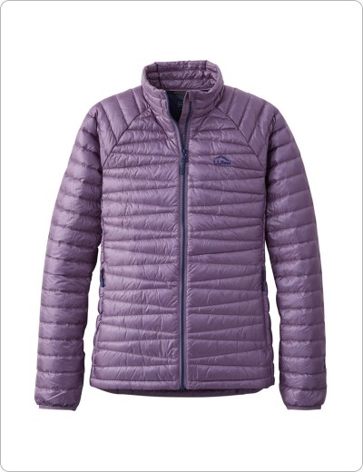 A Women's Ultralight 850 Down Sweater.