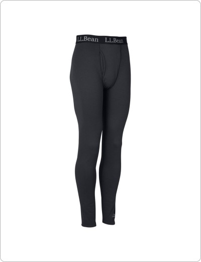 Black Merino Wool Pants - Heavyweight Base Layer | Bottom | Underwear |  Thermal