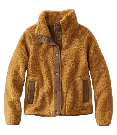 Women's Bean's Sherpa Fleece Jacket