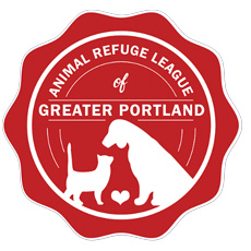 Animal Refuge League of Greater Portland logo.