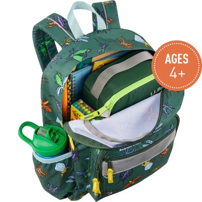 A print Junior Original Book Pack, open to show contents, a circle with text "Ages 4+."