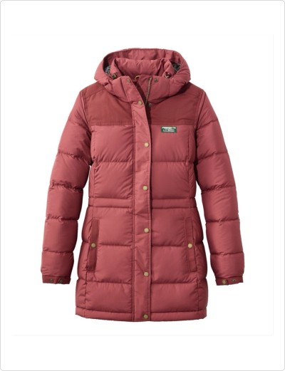 A Women's Mountain Classic Down Parka.