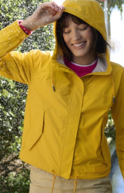 Women's H2OFF Rain Jacket, PrimaLoft-Lined Deep Navy Small, Synthetic | L.L.Bean
