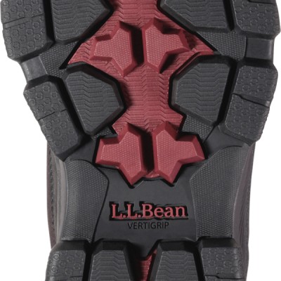 Detail of the boot sole's lugged VertiGrip outsole.