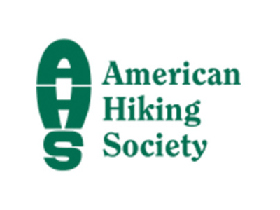 The American Hiking Society logo