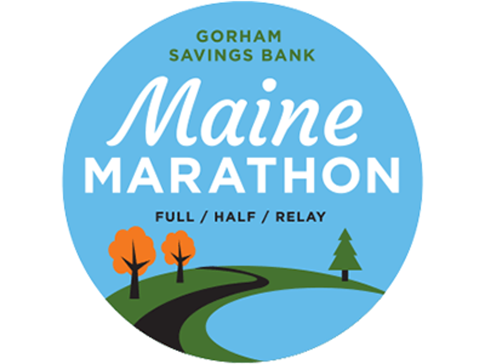 The Maine Marathon logo