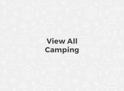 Text "View All Camping" with gray background and white outdoor icons.