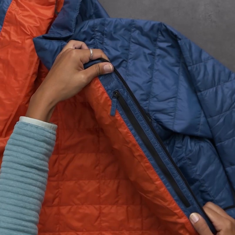 Veste Matelassée Homme L.L.Bean Stowaway Rouge Taille L - Isolation PrimaLoft, Parfait état