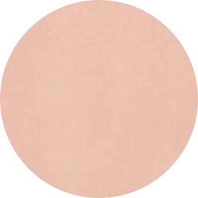 A circular swatch of a pink bed sheet.