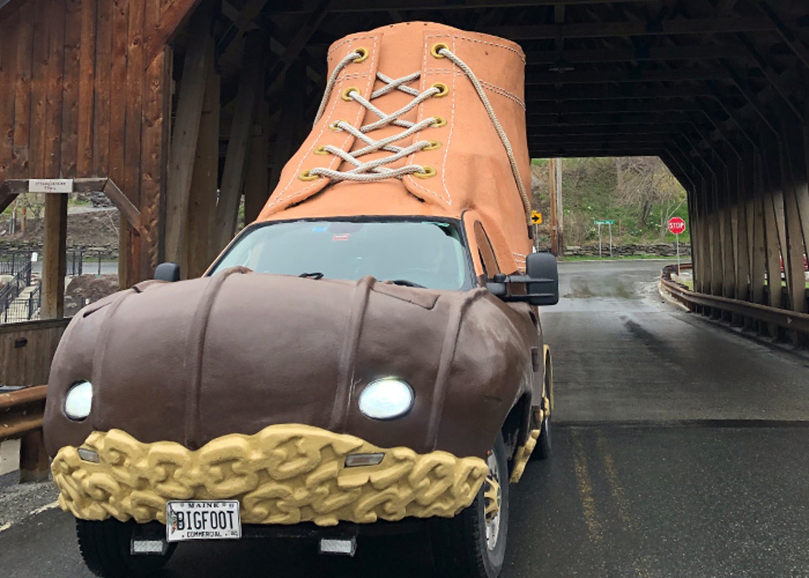 Bootmobile at Quechee