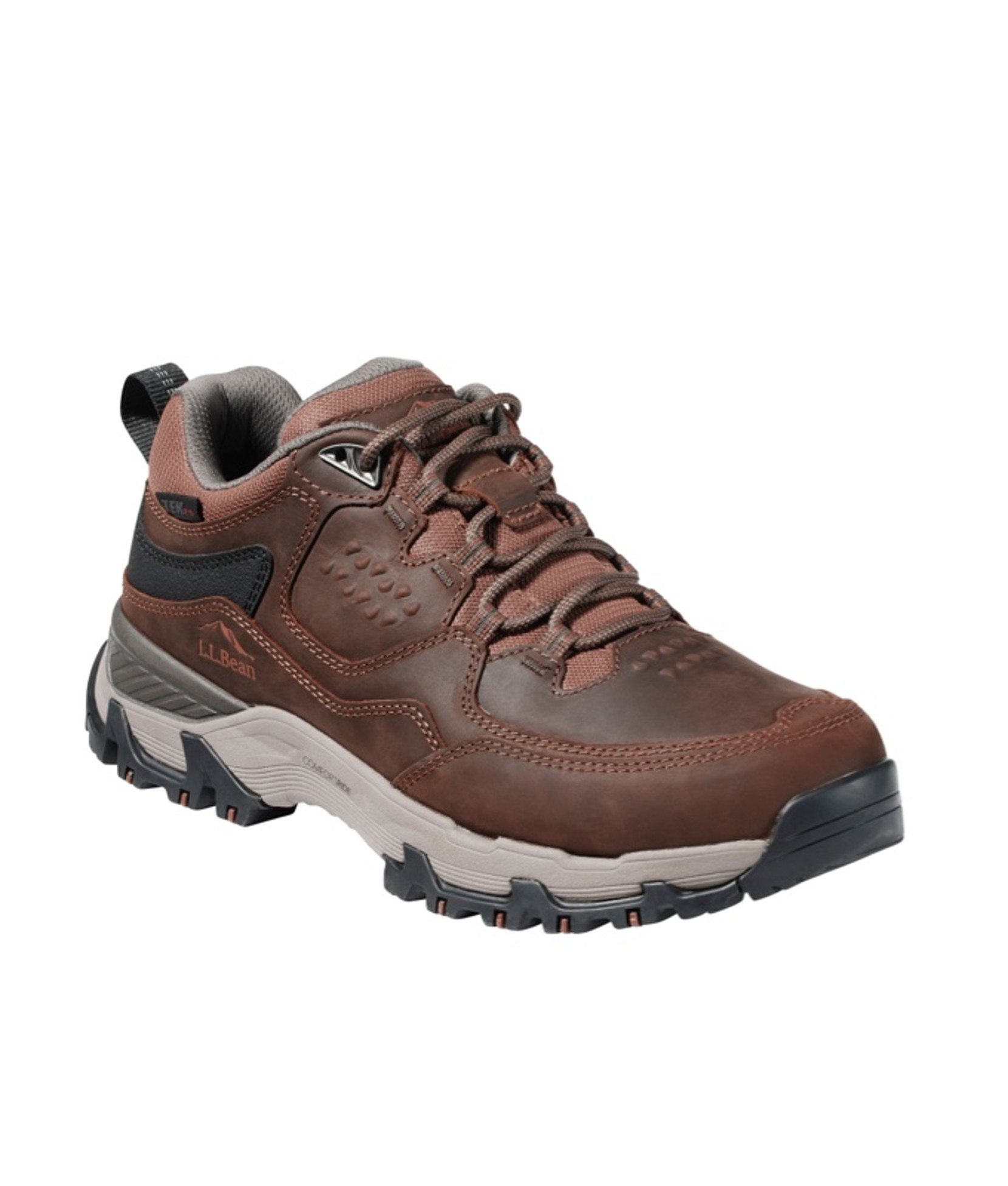 One men's hiking shoe.