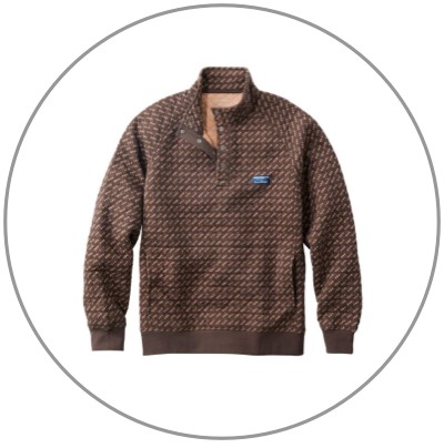 A pullover sweatshirt.