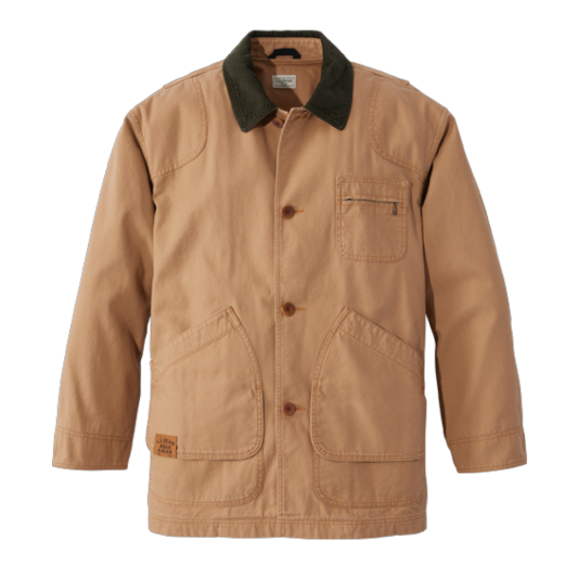 An L. L. Bean Field Coat.