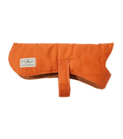 Blaze Orange Field Coat for dogs.