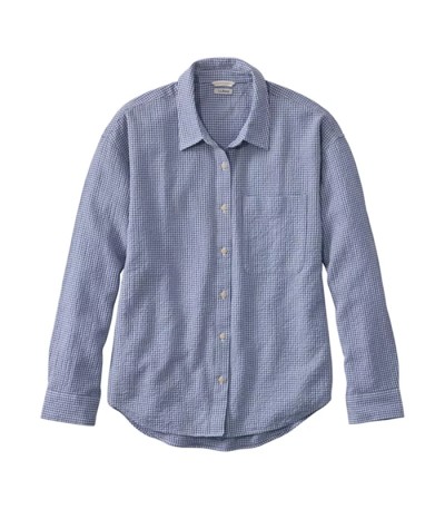 Sunwashed Textured Big Shirt