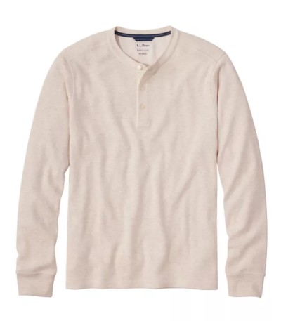 Bean's Waffle Knit Henley