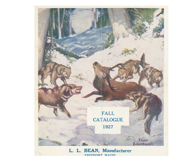 The fall 1927 L.L.Bean catalog.