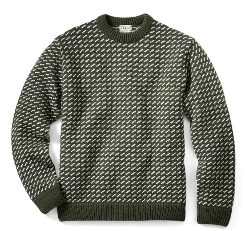 The original L.L.Bean Norwegian Sweater.