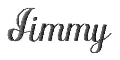 Image of Script monogram style.