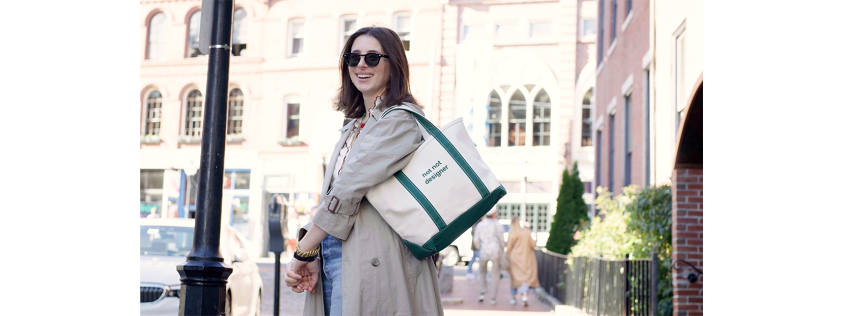 The L.L. Bean Ironic Tote Trend, Explained by Gracie Wiener, the Woman  Behind it All - Air Mail