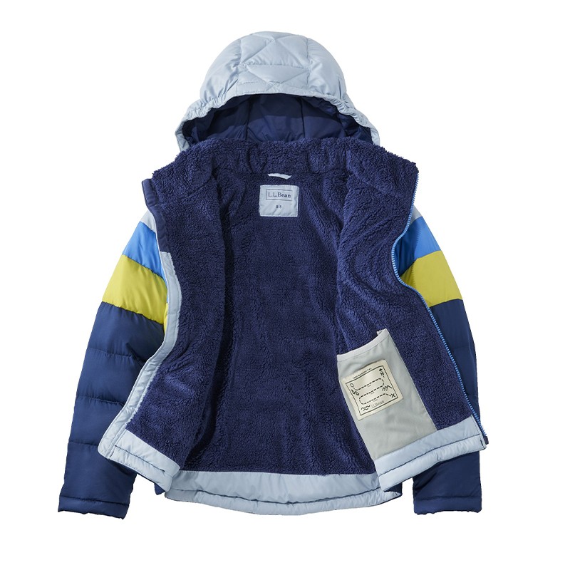 Kids' Color-Blocked Down Jacket