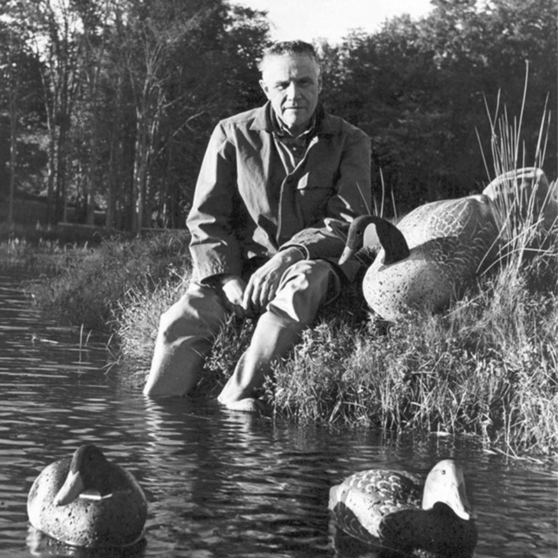 Maine Cabin Masters in L.L.Bean's photo studio