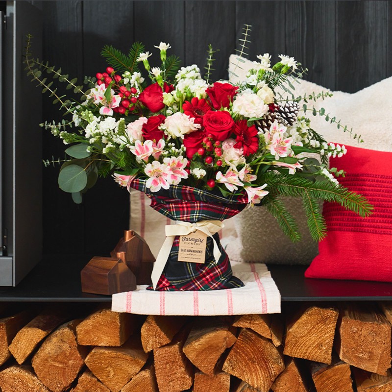L.L.Bean x Farmgirl Flowers Holiday Bouquet