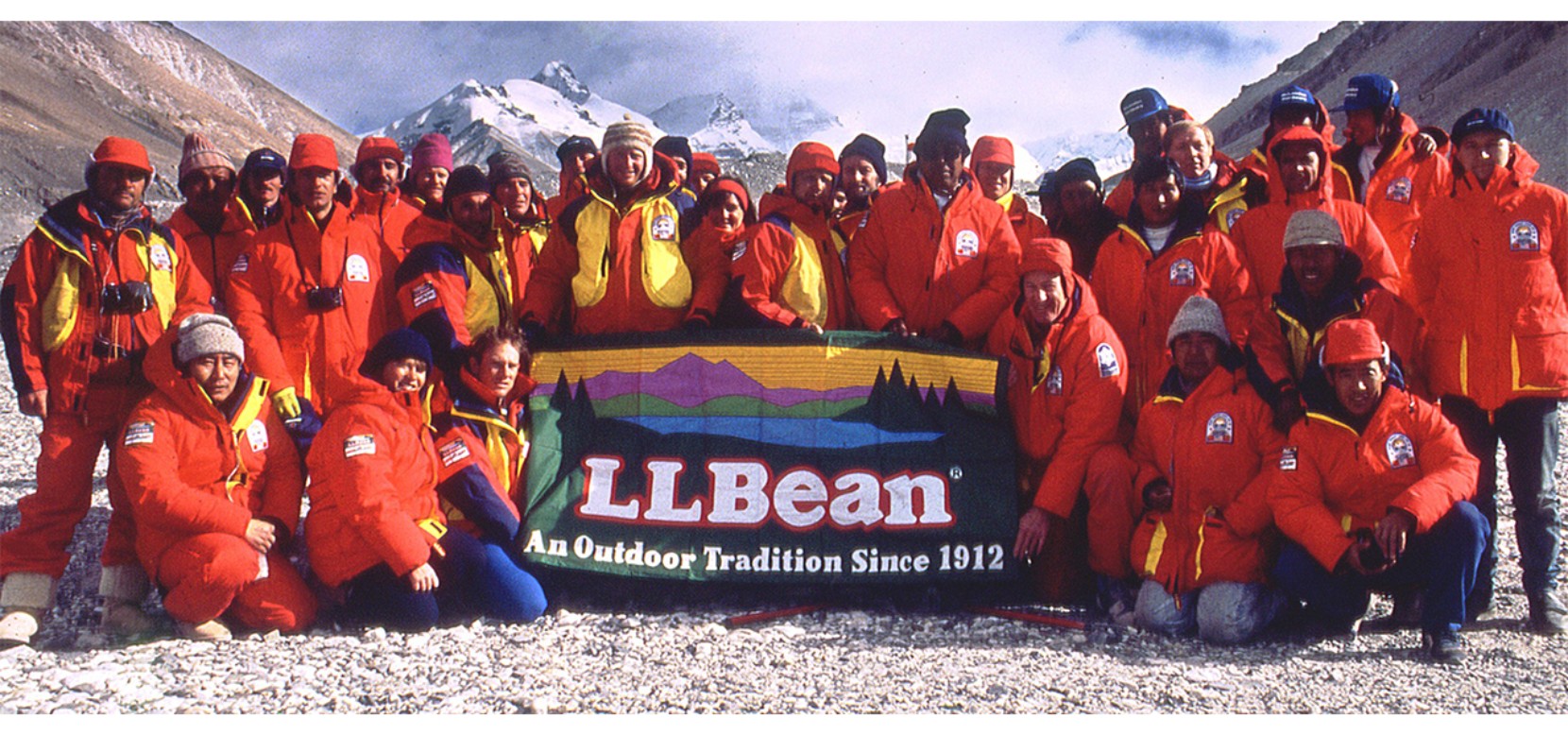 Memers of the Summit for Peace, Mount Everest, 1990