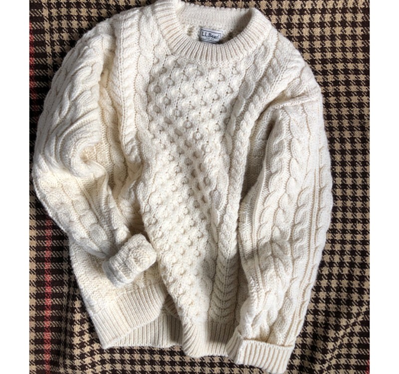 L.L.Bean Signature Cotton Fisherman's Sweater