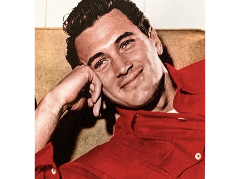 Rock Hudson in L.L.Bean Chamois Shirt in 1955